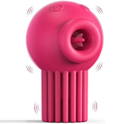 Octopus Tongue Licking and Sucking G-spot Vibrator