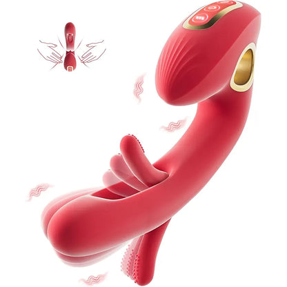 Tongue Slapping G-Spot Clitoral Vibrator