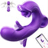 Rose Slap Vibrating Tongue Licking Toy Vibrator