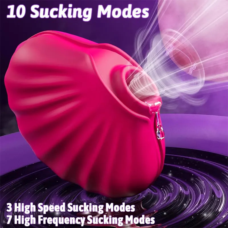 Rose Clit Sucking Vibrating Toy