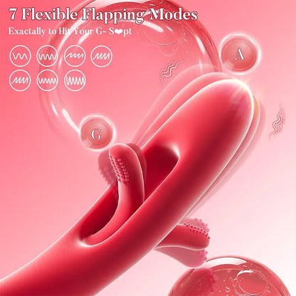 Tongue Slapping G-Spot Clitoral Vibrator