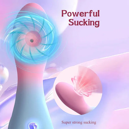 Female G-spot Clitoral Sucking Pleasure Vibrator