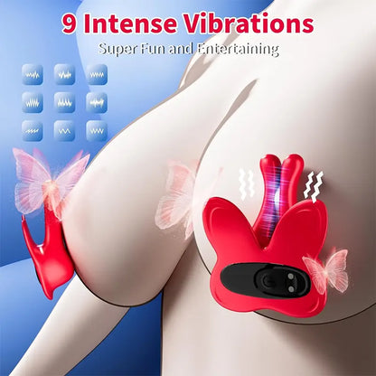 VibrantTouch Multi-Zone Nipple &amp; Pleasure Vibrator