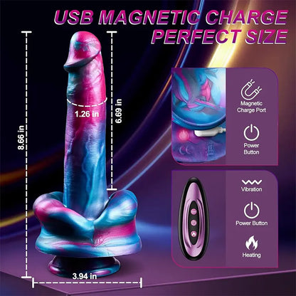 5-in-1 Monster Thrust Dragon Dildo Vibrator