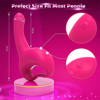 G-Spot &amp; Prostate Finger Swing Vibrator
