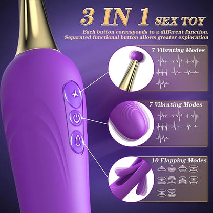 Replaceable Tap G-Spot Vibrator