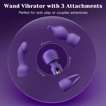 Multi-Mode Interchangeable AV G-Spot Vibrator Kit