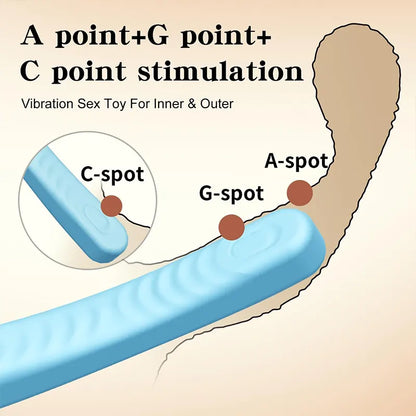 Silicone Soft Mini Clitoral G-spot Vibrator