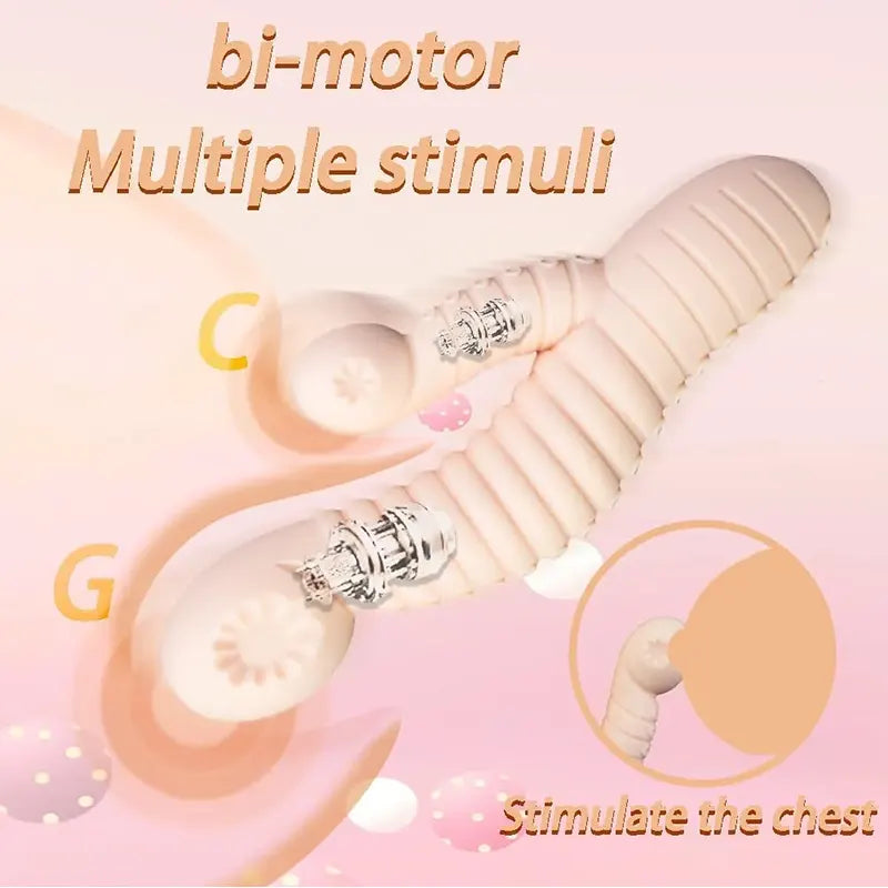 Snail Threaded G-Spot Vibrator