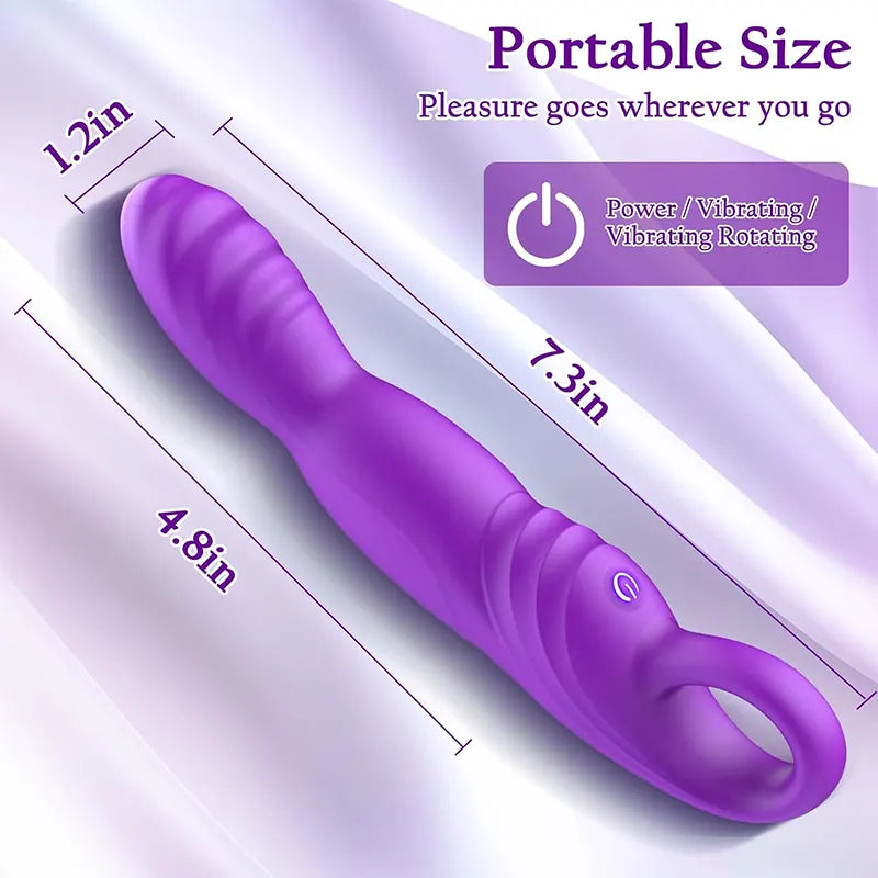 Wave Insertion G-Spot Stimulation Vibrator