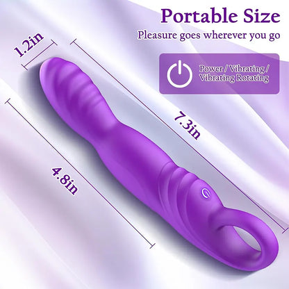 Wave Insertion G-Spot Stimulation Vibrator