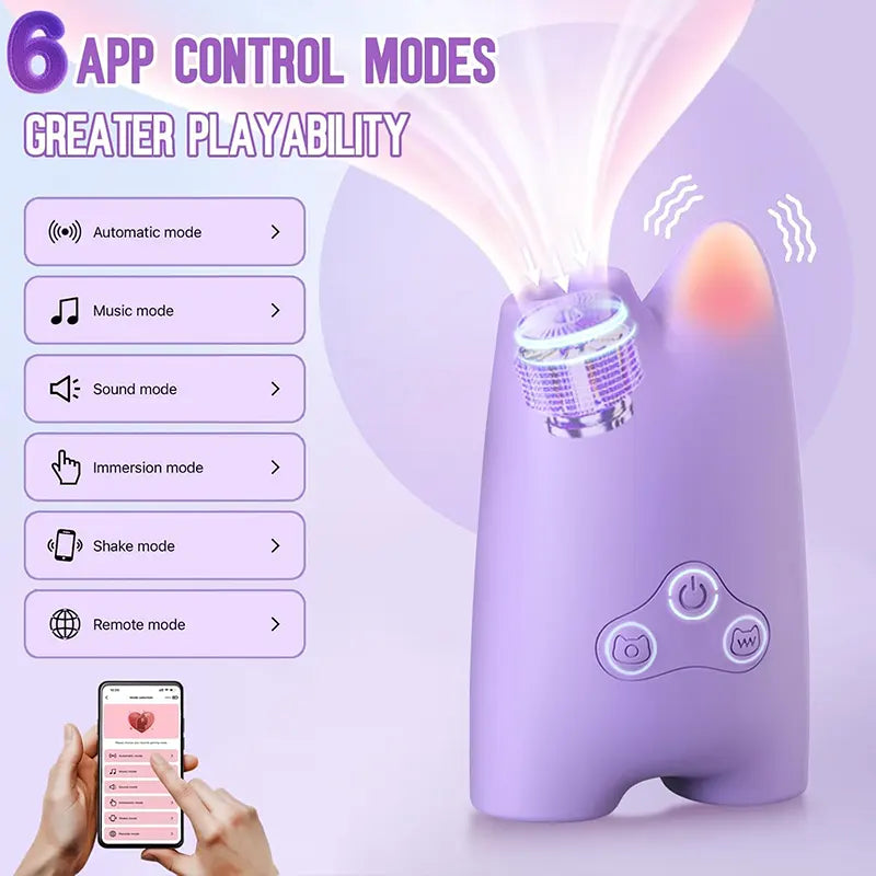 Ghost Vibrating Sucking G-spot Sex Toys