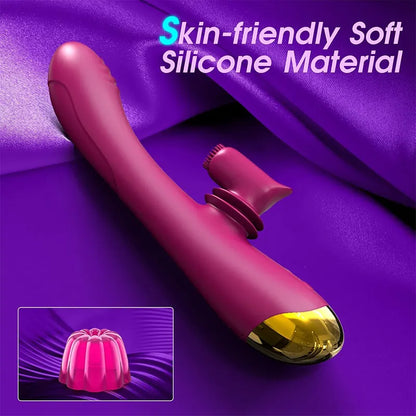 2-in-1 360° Brush G-spot Vibrator