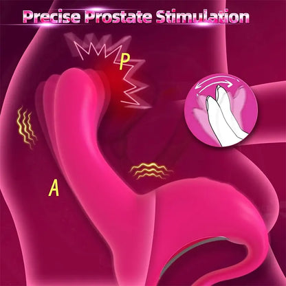 G-Spot &amp; Prostate Finger Swing Vibrator