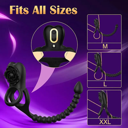 BlissBloom Multi-Stimulation Couples Vibrator Set