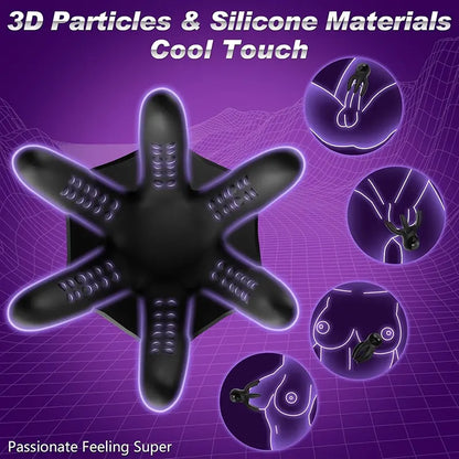 Multi-Function Octopus Male Massager