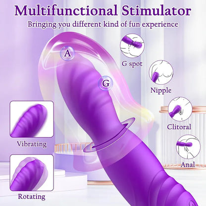 Wave Insertion G-Spot Stimulation Vibrator