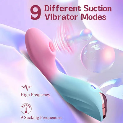 Female G-spot Clitoral Sucking Pleasure Vibrator