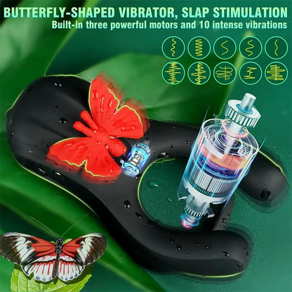 Butterfly Vibrating Cock Ring