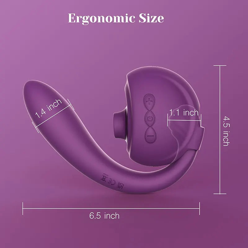 Detachable 3-in-1 Clitoral Sucking Vibrator