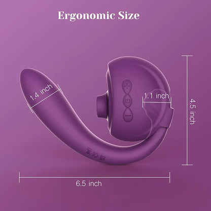 Detachable 3-in-1 Clitoral Sucking Vibrator