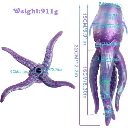 Travel-Friendly Octopus Silicone Stroker