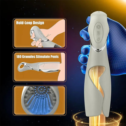 VibeMax 10-Mode Male Masturbation Trainer 
