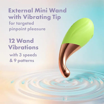 Blooming Bliss Mini Wand &amp; Egg Vibrator Set