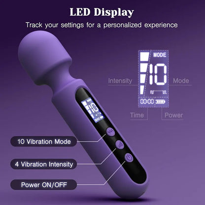 Multi-Mode Interchangeable AV G-Spot Vibrator Kit