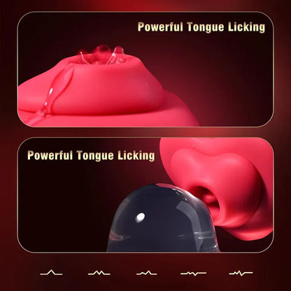 Heart Shaped Suction G-Spot Vibrator