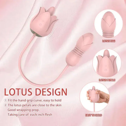 Rose Duo Sensation Vibrator