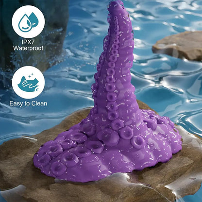 Remote Control Silicone Tentacle Suction Cup Vibrator