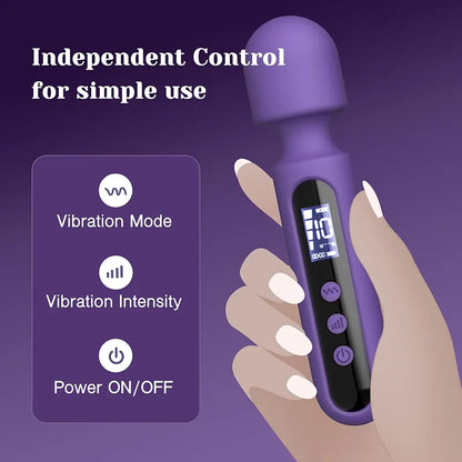 Multi-Mode Interchangeable AV G-Spot Vibrator Kit