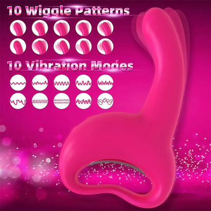 G-Spot &amp; Prostate Finger Swing Vibrator