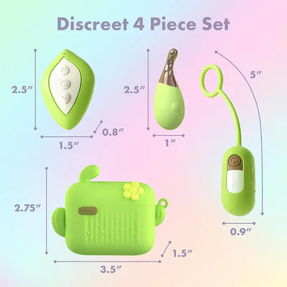 Blooming Bliss Mini Wand &amp; Egg Vibrator Set