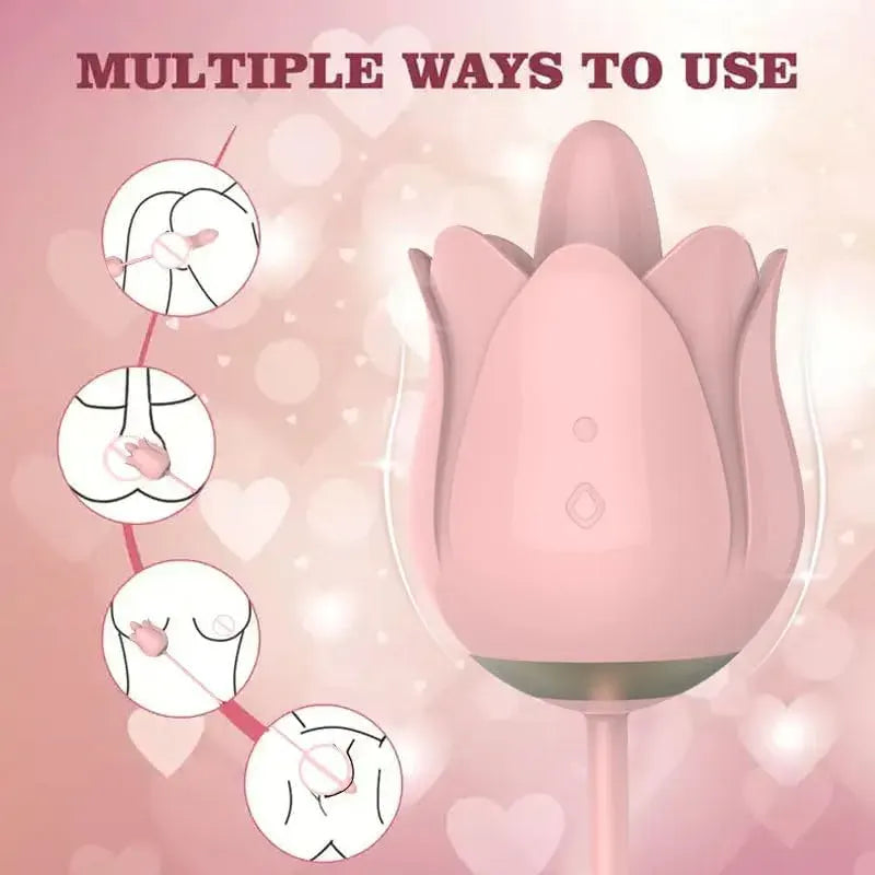 Rose Duo Sensation Vibrator