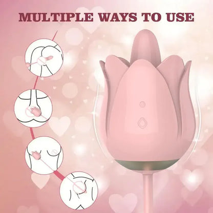 Rose Duo Sensation Vibrator