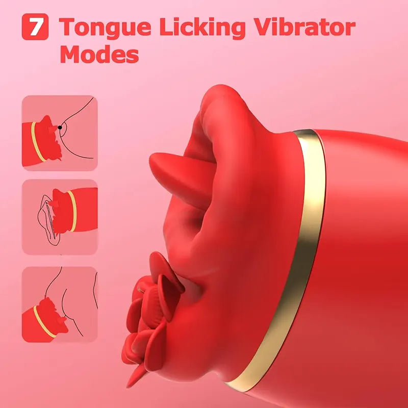 Rose Flicker Dual Stimulator 
