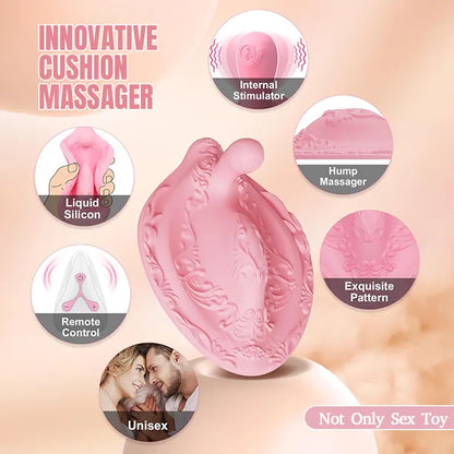 Cushion Remote Control Harem Dildo Couple Vibrator