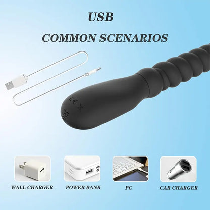 10-Speed Vibration Anal Plug