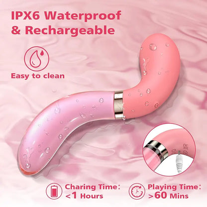 Dual Head Erotic Insertion G-Spot Vibrator