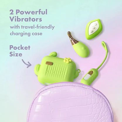 Blooming Bliss Mini Wand &amp; Egg Vibrator Set