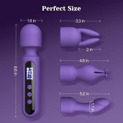 Multi-Mode Interchangeable AV G-Spot Vibrator Kit