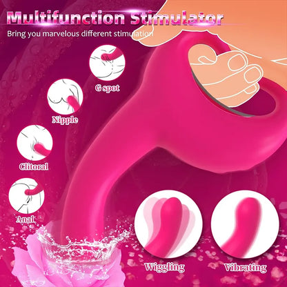 G-Spot &amp; Prostate Finger Swing Vibrator