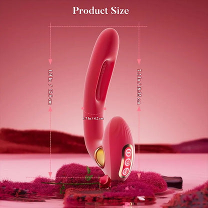 Tongue Slapping G-Spot Clitoral Vibrator