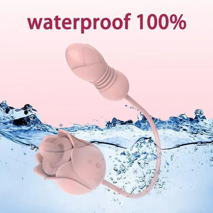 Rose Duo Sensation Vibrator