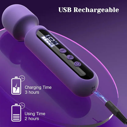 Multi-Mode Interchangeable AV G-Spot Vibrator Kit