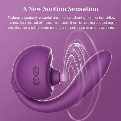Detachable 3-in-1 Clitoral Sucking Vibrator