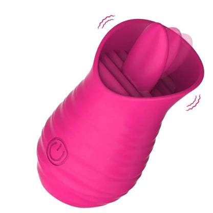 Rose Silicone Blowjob Vibrator ootyemo-d914.myshopify.com