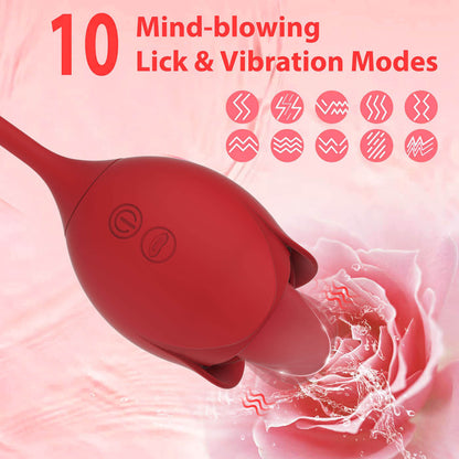 Vibrating Bouncing Rose Toy ootyemo-d914.myshopify.com